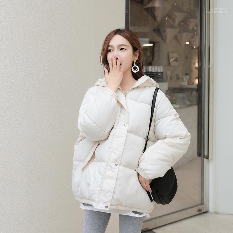 Women's Down & Parkas Loose Hooded Thick Quilted Cotton Cloth Warm Korean-Style Jacket Winter Luci22, Black
Women's Down & Parkas Loose Hooded Thick Quilted Cotton Cloth Warm Korean-Style Jacket Winter Luci22, Black