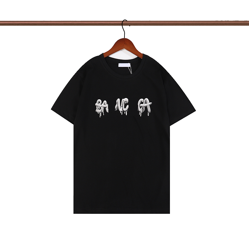 Mens Designer Clothing Famous T Shirt Letter Print Round Neck Short Sleeve Black White Fashion Men Women T Shirts S-3XL 4XL, 1222
Mens Designer Clothing Famous T Shirt Letter Print Round Neck Short Sleeve Black White Fashion Men Women T Shirts S-3XL 4XL, 1222