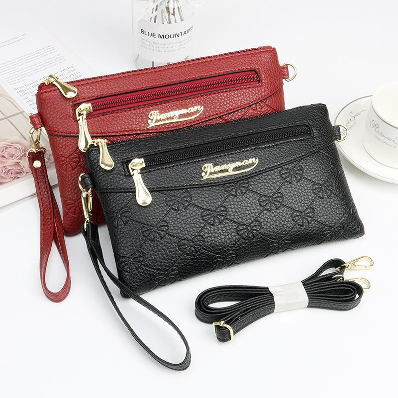 Evening Bags Women's Fashion Small Shoulder Bag Messenger Casual PU Leather Ladies Clutch Mobile Phone Coin Purse Handbag Wallet BolsaEv, Black
Evening Bags Women's Fashion Small Shoulder Bag Messenger Casual PU Leather Ladies Clutch Mobile Phone Coin Purse Handbag Wallet BolsaEv, Black