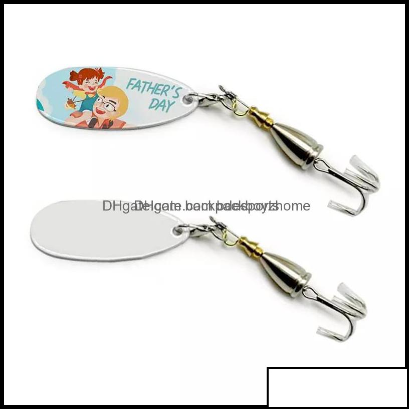 Other Festive Party Supplies Home Garden Aluminum Sublimation Fishing Lures Fathers Day Gifts Blanks Double Sided Printing Diy Lure With D
Other Festive Party Supplies Home Garden Aluminum Sublimation Fishing Lures Fathers Day Gifts Blanks Double Sided Printing Diy Lure With D