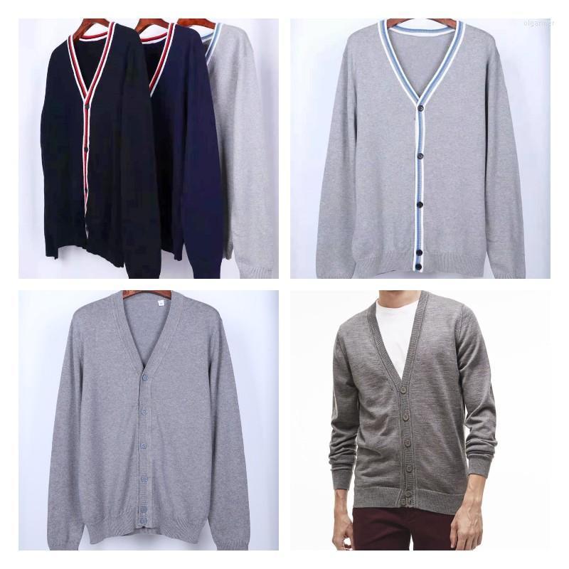 Men's Sweaters Men's Cotton V-Neck Cardigan Jersey Knitted Sweater 2022 Autumn Winter CollectionMen's Olga22, 1-gray
Men's Sweaters Men's Cotton V-Neck Cardigan Jersey Knitted Sweater 2022 Autumn Winter CollectionMen's Olga22, 1-gray