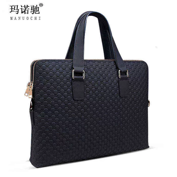 Briefcases Leather Men's Leather Hand Men's Busins Official Bag One Shoulder Msenger Bag
Briefcases Leather Men's Leather Hand Men's Busins Official Bag One Shoulder Msenger Bag