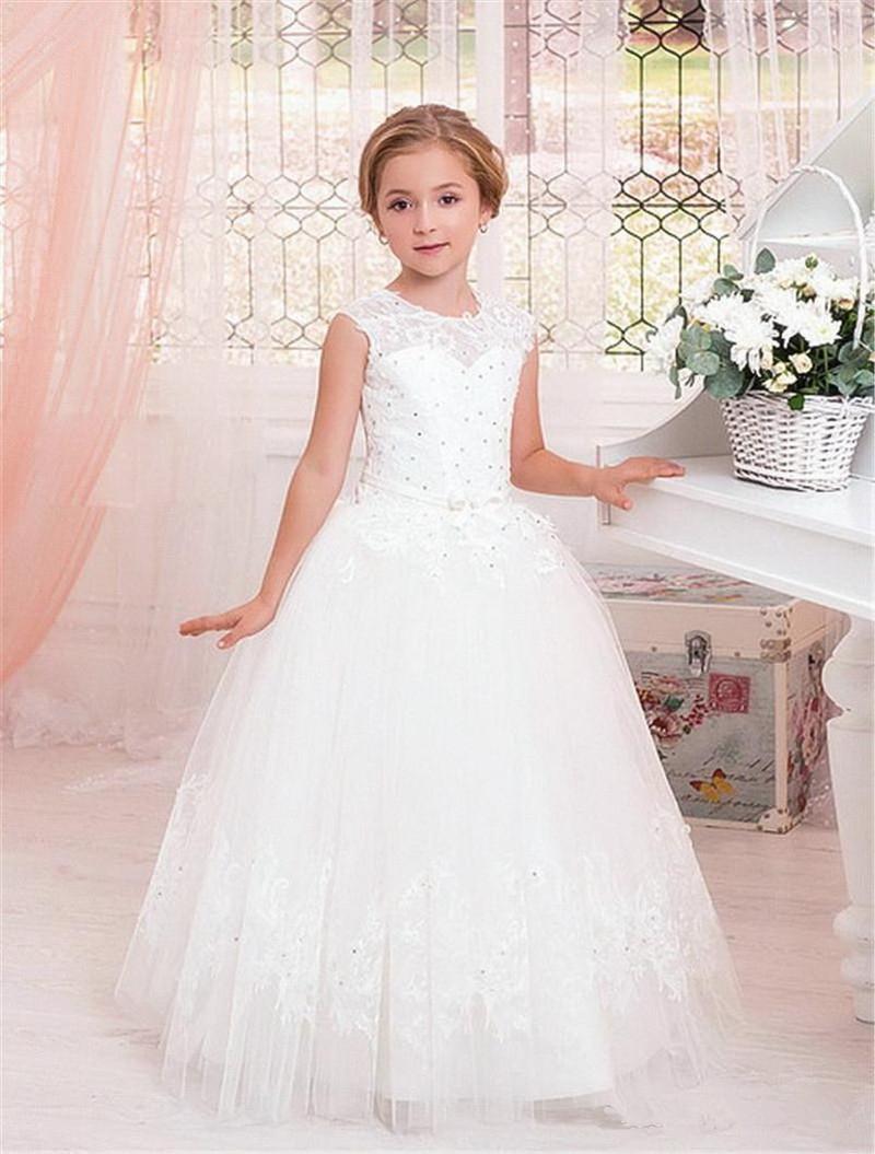 Girl's Dresses Flower Girl For Weddings Halloween Easter Birthday Princess Dress Communion Party Prom Pageant Bridesmaid Wedding Gown, White as image
Girl's Dresses Flower Girl For Weddings Halloween Easter Birthday Princess Dress Communion Party Prom Pageant Bridesmaid Wedding Gown, White as image