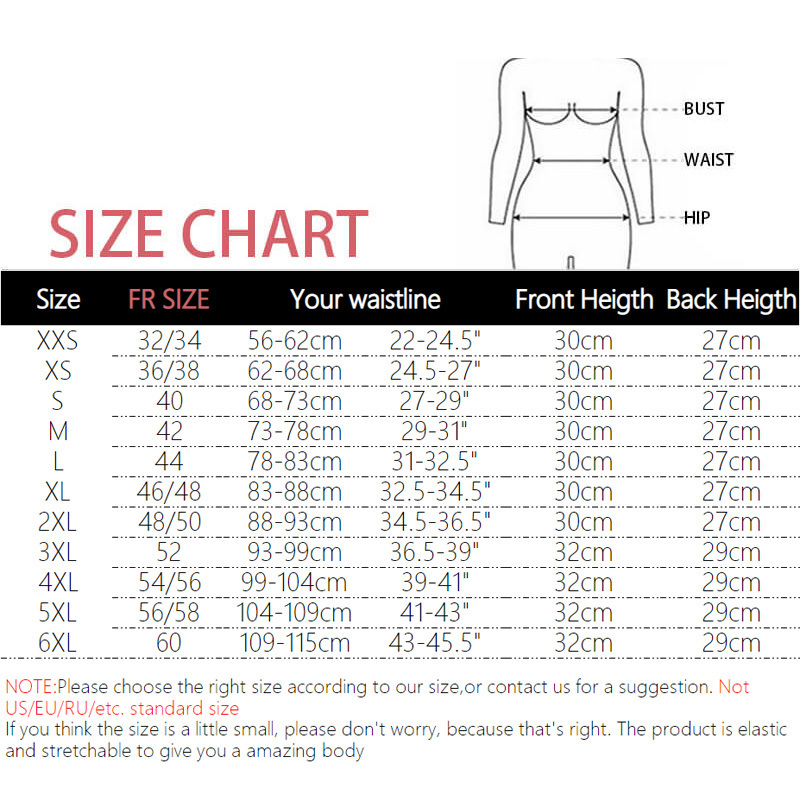 XXS-6XL Women Latex Rubber Waist Trainer Body Shaper Hook Zipper Bustiers Waist Cincher Tops Slimming Shapewear Girdle Slim Belt 220506