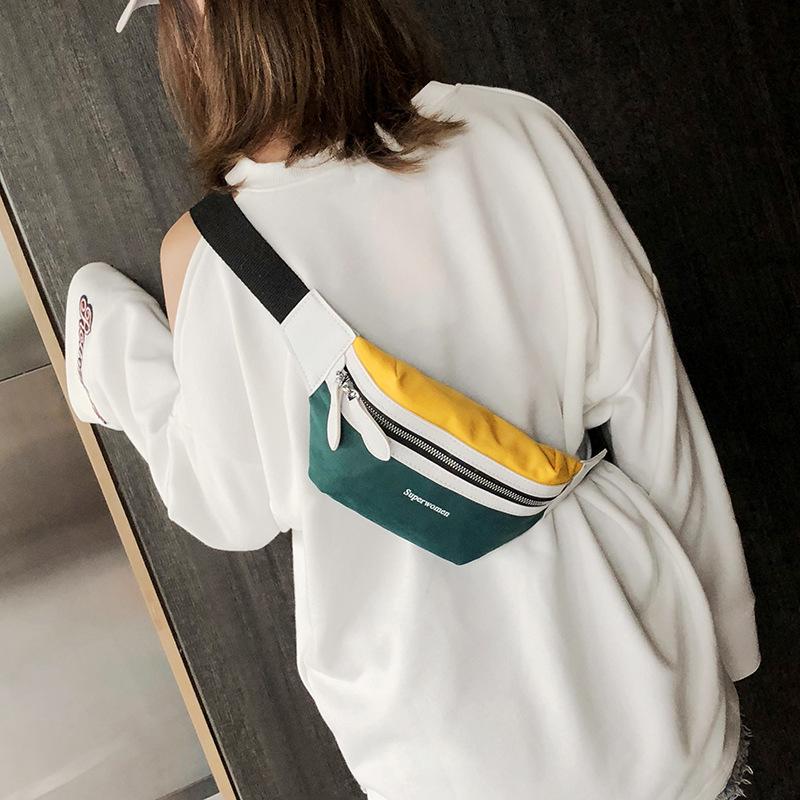 Outdoor Bags Waist Bag Women 2022 Canvas Leisure Panelled Fanny Pack For Girls Letter Bum Packs Fashion Chest Crossbody BeltOutdoor, Blackgreen 
Outdoor Bags Waist Bag Women 2022 Canvas Leisure Panelled Fanny Pack For Girls Letter Bum Packs Fashion Chest Crossbody BeltOutdoor, Blackgreen
