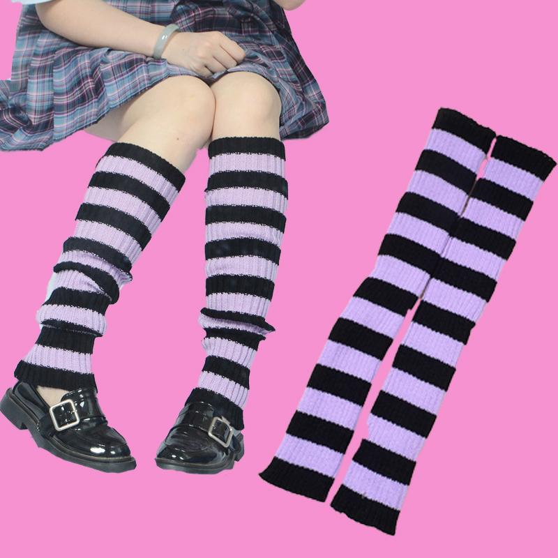 Socks & Hosiery 2022 Punk Stripe Knit Long Girls Outdoor Knee High Elastic 2000s Lady Warm Gothic Hip-hop Rock Sock, Purple
Socks & Hosiery 2022 Punk Stripe Knit Long Girls Outdoor Knee High Elastic 2000s Lady Warm Gothic Hip-hop Rock Sock, Purple