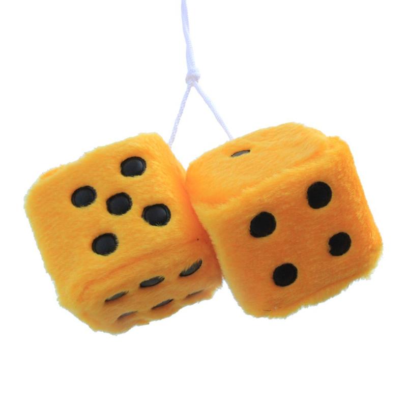Interior Decorations Car-Styling Fuzzy Dice Ornaments Key Chains Dots Rear View Mirror Hangers Gifts Car Decoration Auto AccessoriesInterior
Interior Decorations Car-Styling Fuzzy Dice Ornaments Key Chains Dots Rear View Mirror Hangers Gifts Car Decoration Auto AccessoriesInterior