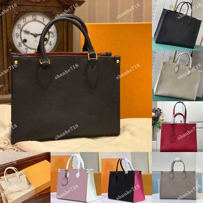 Top Quality Cowhide Emboss Onthego Shopping Totes Designer Luxury Handbags Women Shoulder Crossbody Bags Lady Purses Messenger Bag, Bubble paper package
Top Quality Cowhide Emboss Onthego Shopping Totes Designer Luxury Handbags Women Shoulder Crossbody Bags Lady Purses Messenger Bag, Bubble paper package