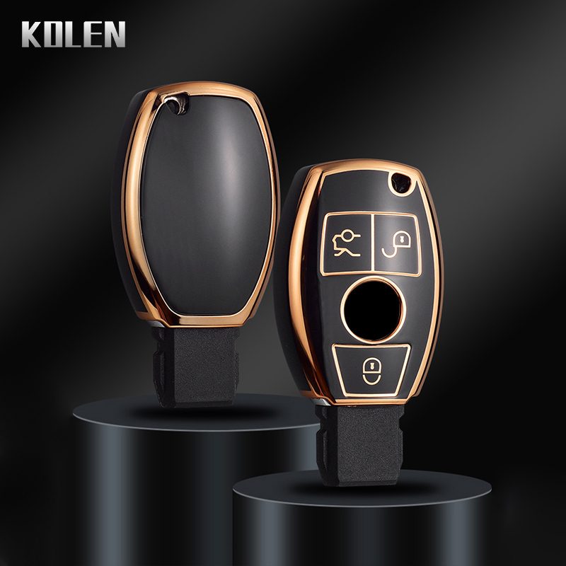 New TPU Car Remote Key Case Cover Shell Fob For Mercedes Benz A C E S G Class GLA CLA GLK GLC CLS W204 W463 W176 W251 W205 AMG, Keychain black
New TPU Car Remote Key Case Cover Shell Fob For Mercedes Benz A C E S G Class GLA CLA GLK GLC CLS W204 W463 W176 W251 W205 AMG, Keychain black