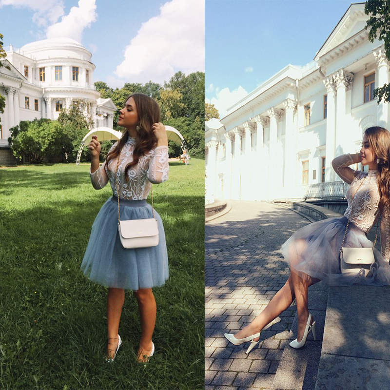 Quality 5 Layers Fashion Tulle Skirt Pleated TUTU s Womens Lolita Petticoat Bridesmaids Midi Jupe Saias faldas 220408