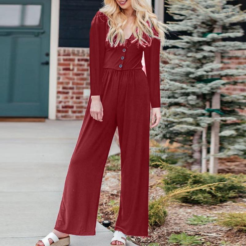 Women' Jumpsuits & Rompers Women Casual Long Sleeve O Neck High Waisted Wide Romper Beach Jumpsuit Combinaison Pantalon Femme 2022 Ocasiona, Black
Women' Jumpsuits & Rompers Women Casual Long Sleeve O Neck High Waisted Wide Romper Beach Jumpsuit Combinaison Pantalon Femme 2022 Ocasiona, Black