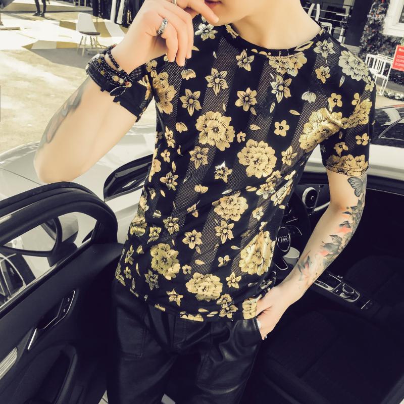 Summer Men T-Shirt Brand 2022 Slim Fit T Shirts Short Sleeve Hollow Breathable Floral Tee Shirt Homme 3XL-M, Black
Summer Men T-Shirt Brand 2022 Slim Fit T Shirts Short Sleeve Hollow Breathable Floral Tee Shirt Homme 3XL-M, Black