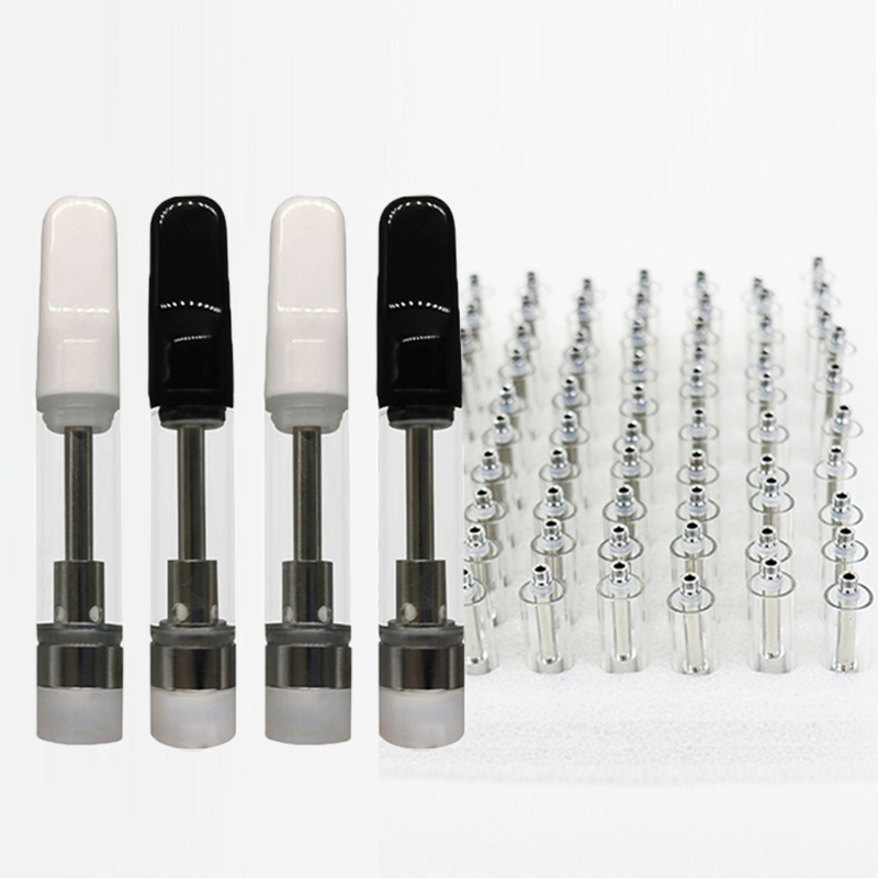 1.0ml Thick Oil Cartridge Ceramic Tips Vape Cartridges 0.8ml 0.5ml Empty Ceramic Coil Black White Vape Pen TH205 Atomizers 510 Thread Vaporizer Packaging E Cigarettes
1.0ml Thick Oil Cartridge Ceramic Tips Vape Cartridges 0.8ml 0.5ml Empty Ceramic Coil Black White Vape Pen TH205 Atomizers 510 Thread Vaporizer Packaging E Cigarettes