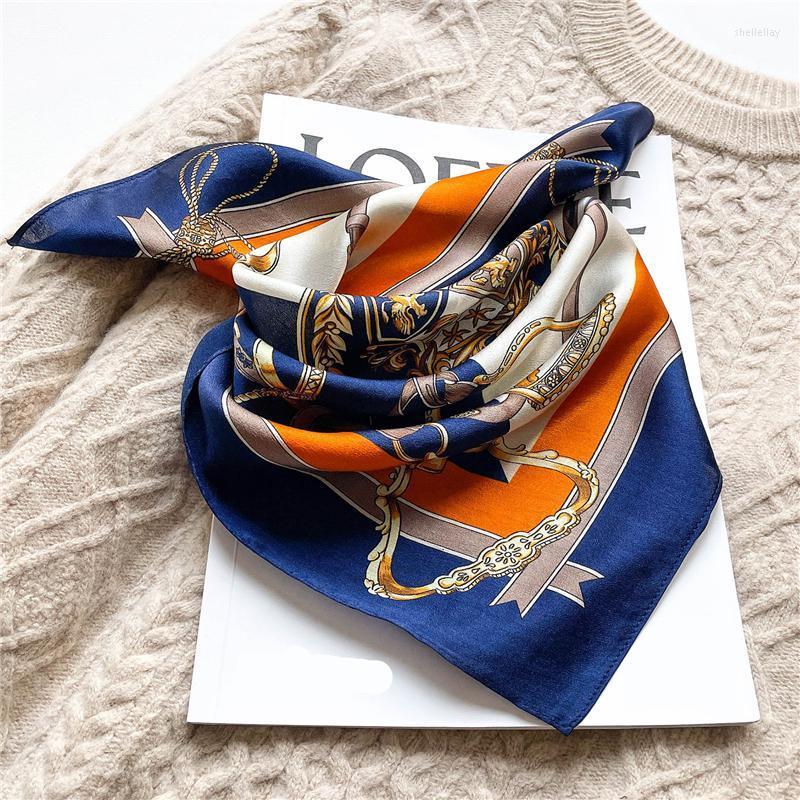 Scarves Luxury 100% Natural Silk Scarf Women Spring Printed Hairbands Wrap Small Shawl 53cm Square Lady Foulard BandanaScarves Shel22
Scarves Luxury 100% Natural Silk Scarf Women Spring Printed Hairbands Wrap Small Shawl 53cm Square Lady Foulard BandanaScarves Shel22