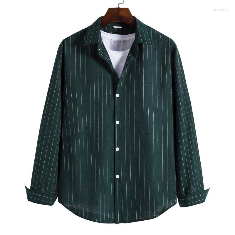 Men's Casual Shirts Lightweight Long Sleeve Shirt Men Autumn Winter Stripe Print Classic Turn-Down Collar Fashion Single Breasted Fitted Tee, Green
Men's Casual Shirts Lightweight Long Sleeve Shirt Men Autumn Winter Stripe Print Classic Turn-Down Collar Fashion Single Breasted Fitted Tee, Green