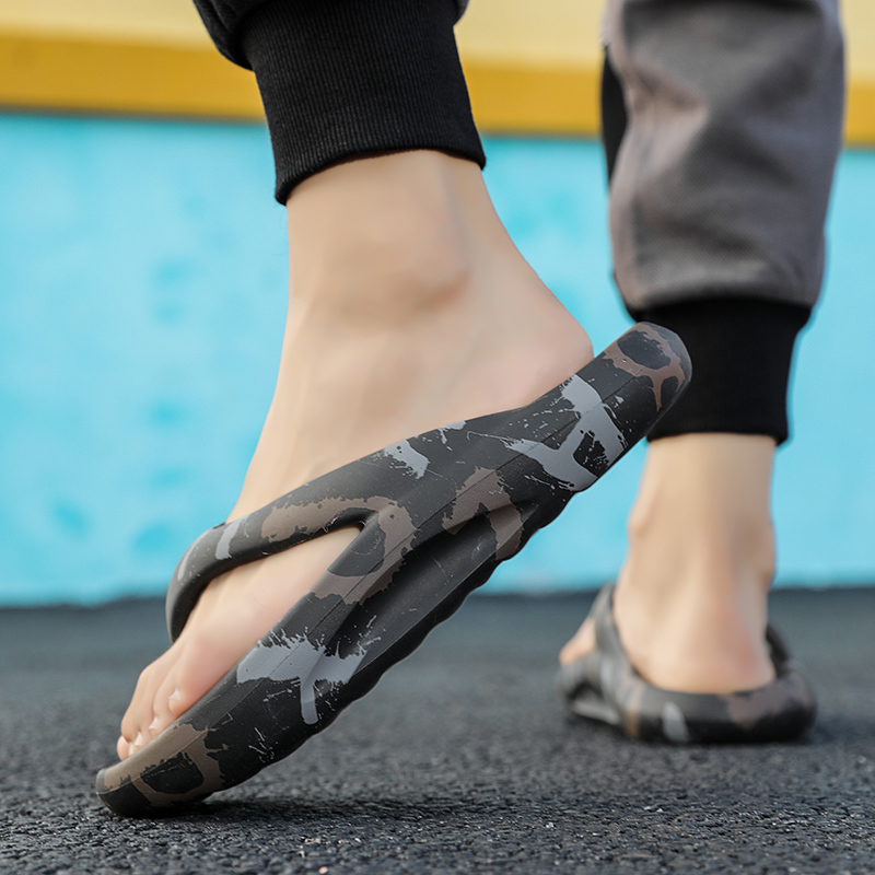 Massage Flipflops Summer Slippers Beach Sandals Thick Sole Comfortable Casual Shoes Fashion Men Flip Flops 3548 220628
