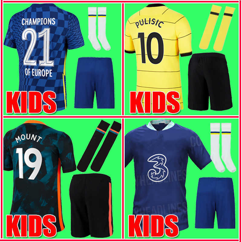 CFC 2021 2022 2023 Champions Soccer Jerseys MOUNT 21 22 23 LUKAKU football shirt kits KANTE PULISIC HAVERTZ ODOI ZIYECH Kids kit JAMES, 3rd kids
CFC 2021 2022 2023 Champions Soccer Jerseys MOUNT 21 22 23 LUKAKU football shirt kits KANTE PULISIC HAVERTZ ODOI ZIYECH Kids kit JAMES, 3rd kids