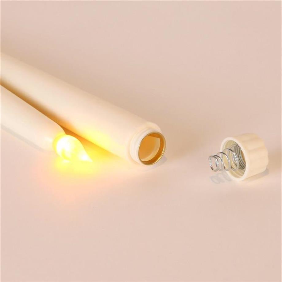 Candles 12pcs Yellow Flickering Remote LED CandlesPlastic Flameless Taper Candlesbougie For Dinner Party Decoration236S4730617