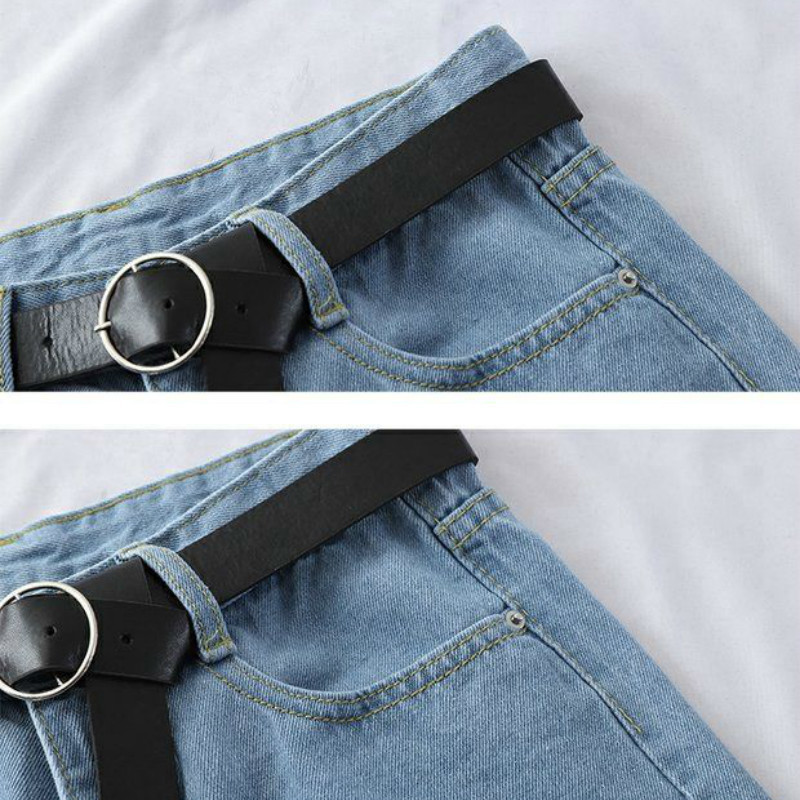 Shorts Women Chic Allmatch Korean Casual Basic Simple Harajuku Teens Denim Short Trouser Basic Loose Wideleg Womens Clothing 220527