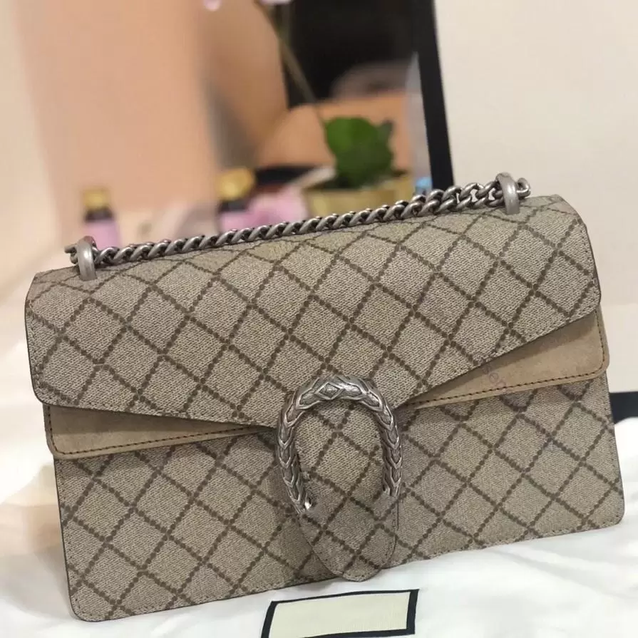 High Quality Classic Women Lady Flap Chain Fashion Bags Leather Crossbody Handbags Purses Backpack Tote Shoulder Bag purse wallet, Khaki
High Quality Classic Women Lady Flap Chain Fashion Bags Leather Crossbody Handbags Purses Backpack Tote Shoulder Bag purse wallet, Khaki