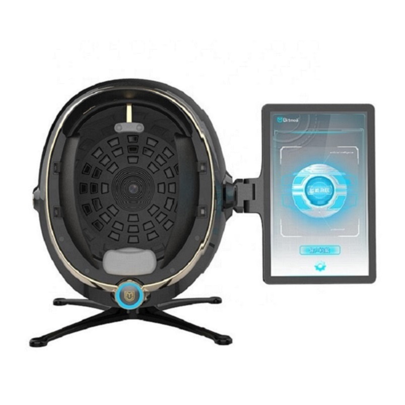 BitMoji Skin Diagnosis System MAX AI Smart Detector 8 Spectrum Digital Analyzer Face Analysis Machine Facial Scanner Analyzer 3D visia Moji