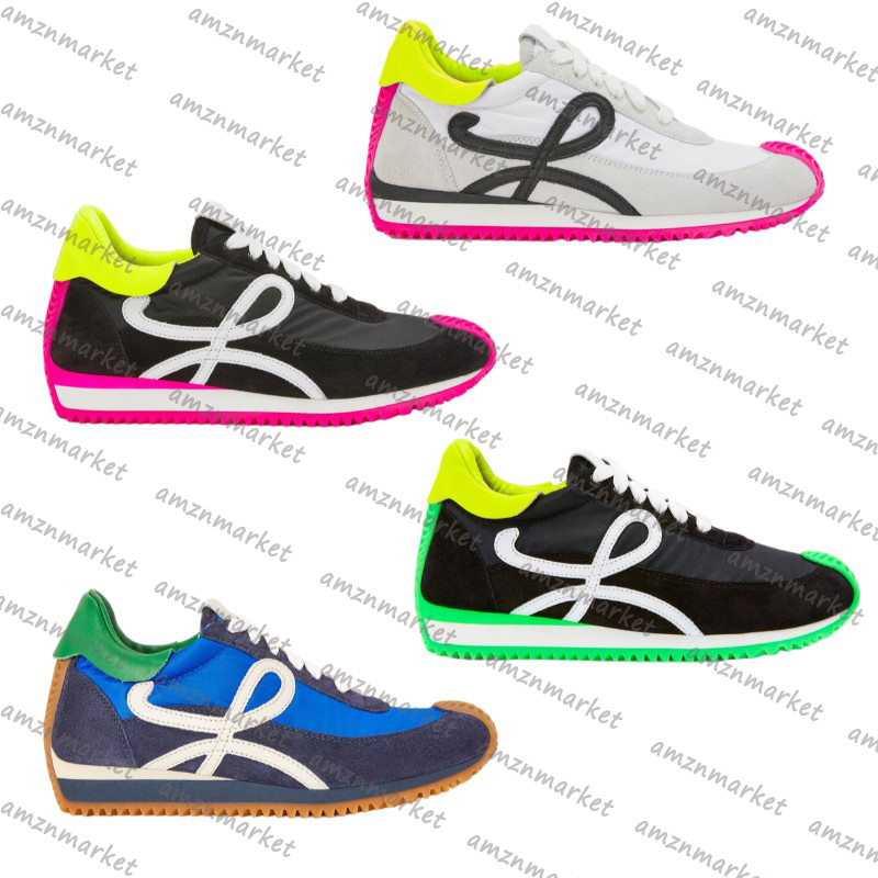 Casual Sneakers Shoes Boots Luxury Brand Men's Women's Lightweight Flow Runner In Nylon Suede Embroidery Designer Trainer Running Lace Up Couple Flats Shoes, Red
Casual Sneakers Shoes Boots Luxury Brand Men's Women's Lightweight Flow Runner In Nylon Suede Embroidery Designer Trainer Running Lace Up Couple Flats Shoes, Red