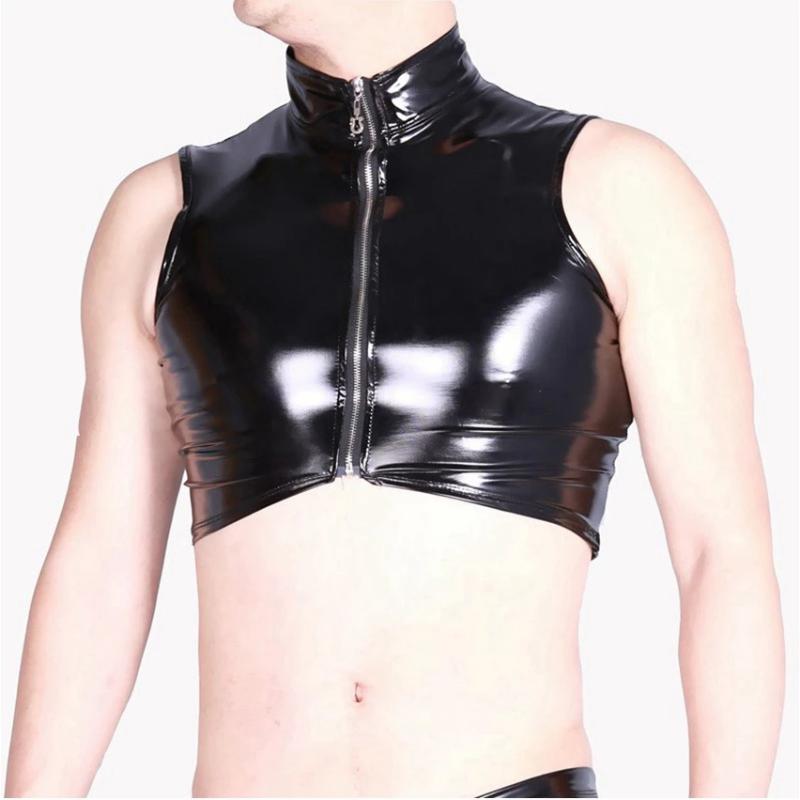 Men' Tank Tops Men Motorbike Body Shaper Zipper Cardigan Vest Shapewear Outdoor Exercise Short Sport Jacket Stage Show Catwalk Costumes, White;black
Men' Tank Tops Men Motorbike Body Shaper Zipper Cardigan Vest Shapewear Outdoor Exercise Short Sport Jacket Stage Show Catwalk Costumes, White;black