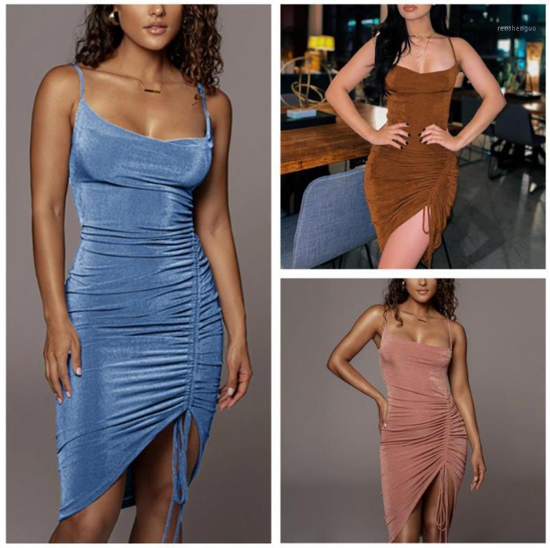 Casual Dresses Spaghetti Strap Halter Dress Women 2022 Summer Night Clubwear Sexy Solid Color Boat Neck Ruched Drawstring, Blue
Casual Dresses Spaghetti Strap Halter Dress Women 2022 Summer Night Clubwear Sexy Solid Color Boat Neck Ruched Drawstring, Blue