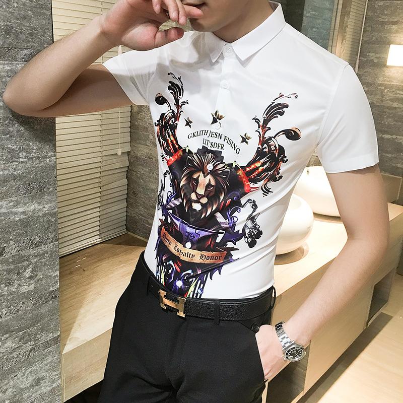 Men's Casual Shirts Summer Night Wind Totem Micro Printed Men's Shirt Sleeve Men Play A Short-sleeved 1646 P50 Two ColorMen's, See chart
Men's Casual Shirts Summer Night Wind Totem Micro Printed Men's Shirt Sleeve Men Play A Short-sleeved 1646 P50 Two ColorMen's, See chart