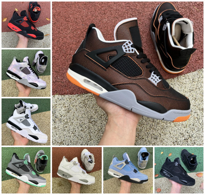 Jumpman 4 4s Starfish Basketball Shoes Mens Women Zen Master Red Thunder University Blue Military Black Cat Oreo Sail White Cement What The Infrared Sports Sneakers, Bubble package bag
Jumpman 4 4s Starfish Basketball Shoes Mens Women Zen Master Red Thunder University Blue Military Black Cat Oreo Sail White Cement What The Infrared Sports Sneakers, Bubble package bag