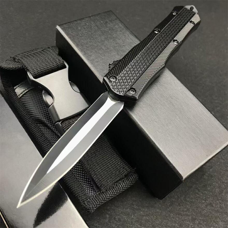 

Free-wolf Self Defense Tactical Automatic Knife 440c blade Zinc alloy Handle Survival Pocket Knives Outdoor Camping Hunting Sca-rab EDC TOOLs A07 C07 UT85 70