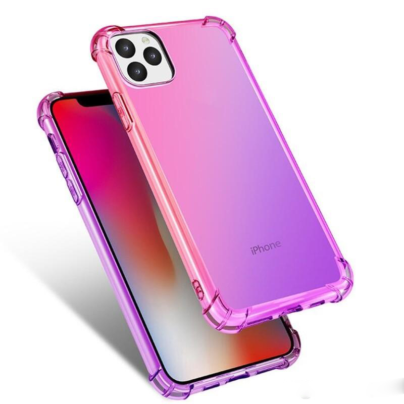 500pc/lot Gradient Colors Anti Shock Airbag Clear Cases For iPhone 12 Mini 11 Pro Max XS 8 7Plus 6S, Customize
500pc/lot Gradient Colors Anti Shock Airbag Clear Cases For iPhone 12 Mini 11 Pro Max XS 8 7Plus 6S, Customize