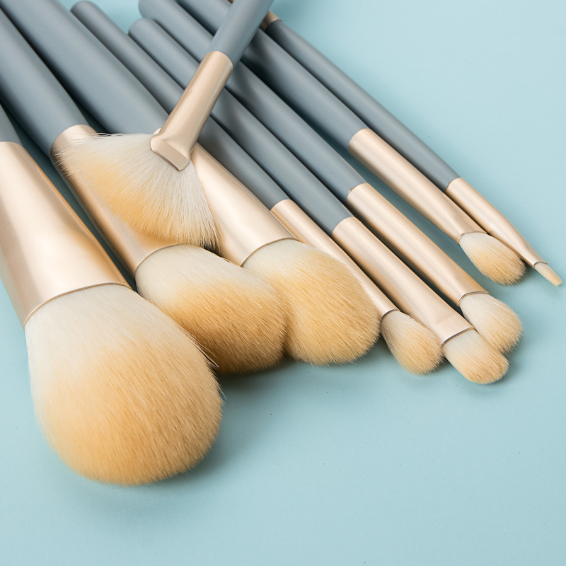Ronshadow 9PCS Makeup Brushes Set Brochas Maquillaje Pincel De Maquiagem Kit Rangement Maquillage Beauty Packaging Makeup Tools 220623
