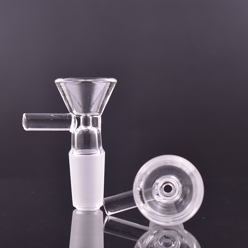 Cheapest Glass Bowl Piece Bongs Bowls Funnel Smoking Accessories 18mm 14mm Male Heady Smoking tobacco Bowl for Bongs