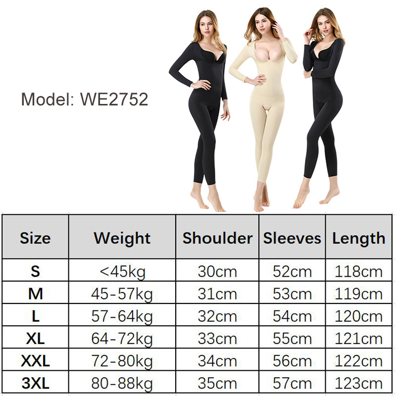 Body Shapewear Women Full Body Shaper Waist Trainer Bodysuit Faja Slimming Underwear Compression Women's Binders and Shapers 220506