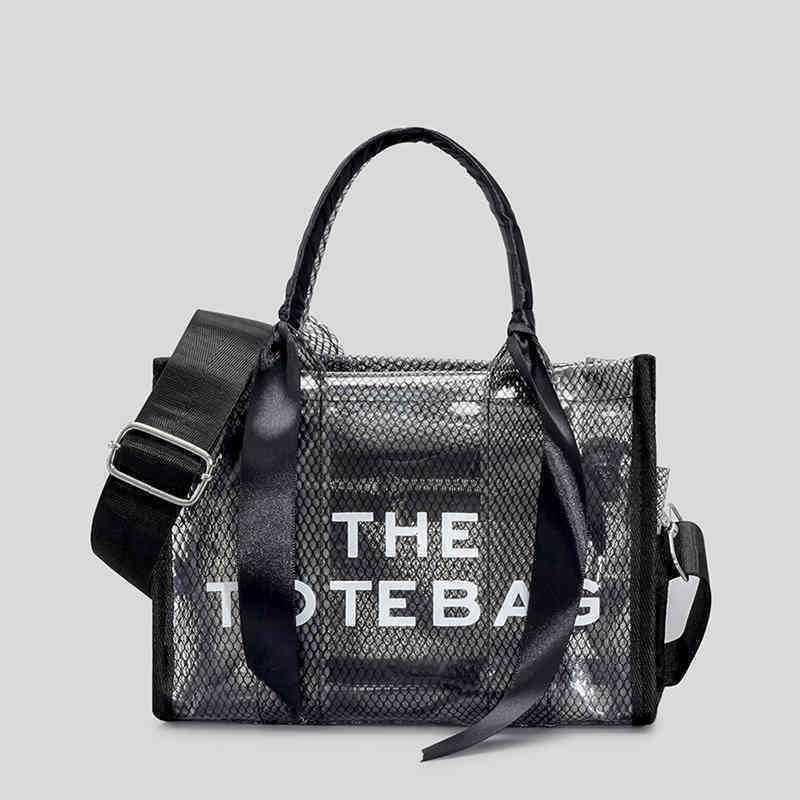 Designer Tote Bag Shoulder Bags Luxury Pvc Small Handbag Transparent Large Capacity Single Messenger Women Crossbody Bags 220609, Blue
Designer Tote Bag Shoulder Bags Luxury Pvc Small Handbag Transparent Large Capacity Single Messenger Women Crossbody Bags 220609, Blue