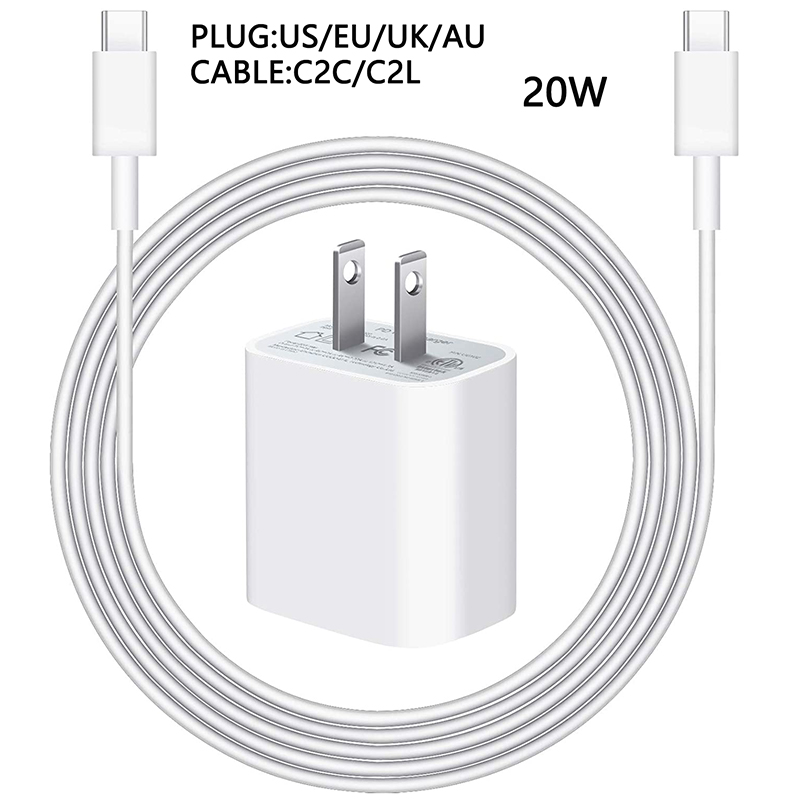 20W PD Fast Charging Adapter Charger Cord USB C Cable For Apple Airpods iPhone 14 13 12 mini 11 Pro Max Phone Charge Data Line
20W PD Fast Charging Adapter Charger Cord USB C Cable For Apple Airpods iPhone 14 13 12 mini 11 Pro Max Phone Charge Data Line