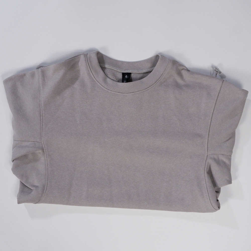 Men's Tops Yoga Outfits French Terry Loose Long Sleeve Sport Fitness Breathable Quick Dry Shirt