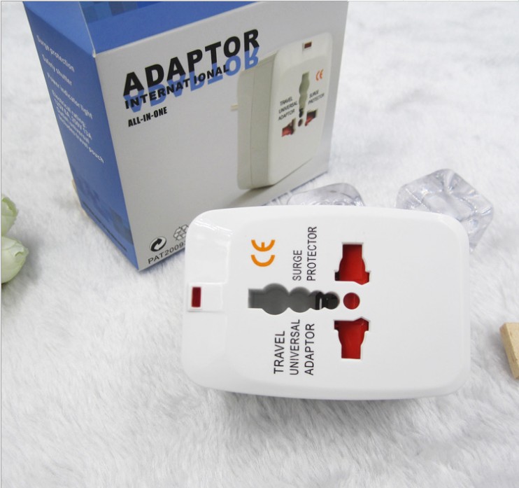 Universal Travel Adapter Allinone International World Travel AC Power Converter Plug Adaptor Socket EU UK US AU FASTSHIP