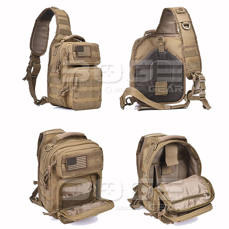 Tactical Shoulder Bag Rover Sling Pack Nylon Military Backpack Molle Assault Range Hunting Accessories Diaper Day Small 220507