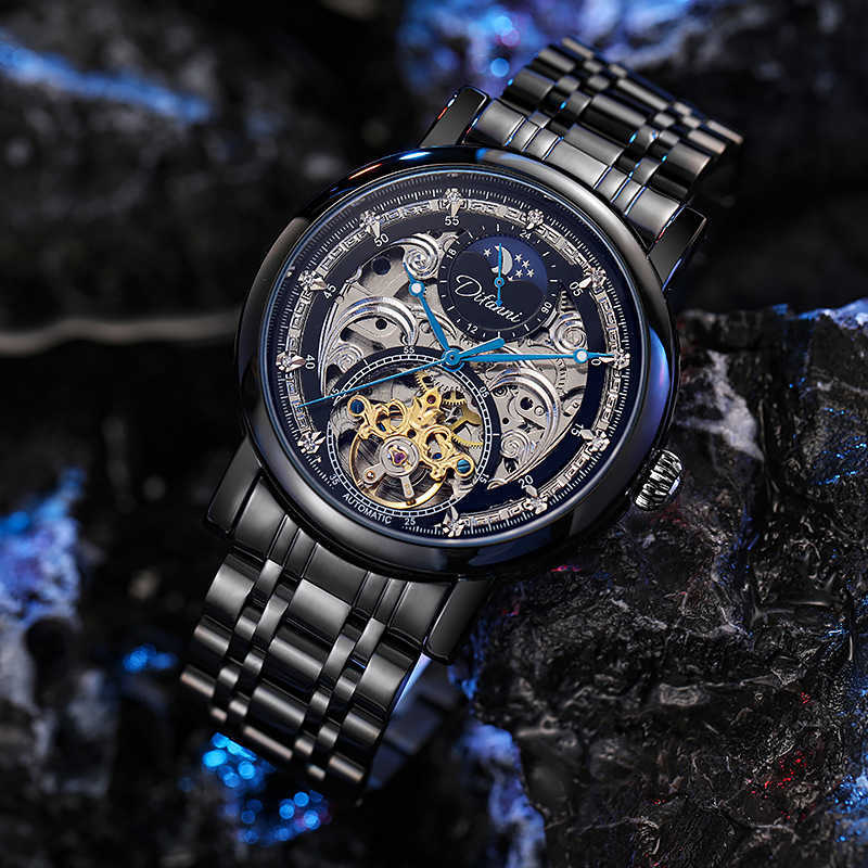 Black Knight fully automatic mechanical watch top ten brands flywheel waterproof men's Watch, 6017a rose steel with black face
Black Knight fully automatic mechanical watch top ten brands flywheel waterproof men's Watch, 6017a rose steel with black face