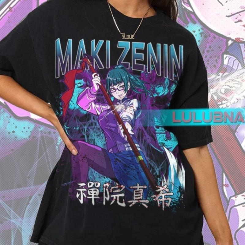 Men' T-Shirts Jujutsu Kaisen Maki Zenin Tshirt Style Fight Mode Toji Fushiguro Choso JJK Manga Fans Tee GIFT JK Anime Kudub02Men, Men-darkpurple
Men' T-Shirts Jujutsu Kaisen Maki Zenin Tshirt Style Fight Mode Toji Fushiguro Choso JJK Manga Fans Tee GIFT JK Anime Kudub02Men, Men-darkpurple