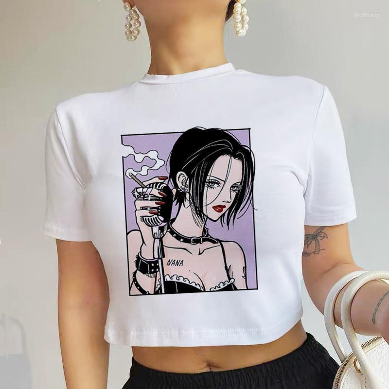Women's T-Shirt Nana Anime Japanese Fashion Y2k Trend Women Sexy Crop Top T Shirt Harajuku Manga Ren Honjo Tank Stylish Ladies Party Sun-Top, 00
Women's T-Shirt Nana Anime Japanese Fashion Y2k Trend Women Sexy Crop Top T Shirt Harajuku Manga Ren Honjo Tank Stylish Ladies Party Sun-Top, 00