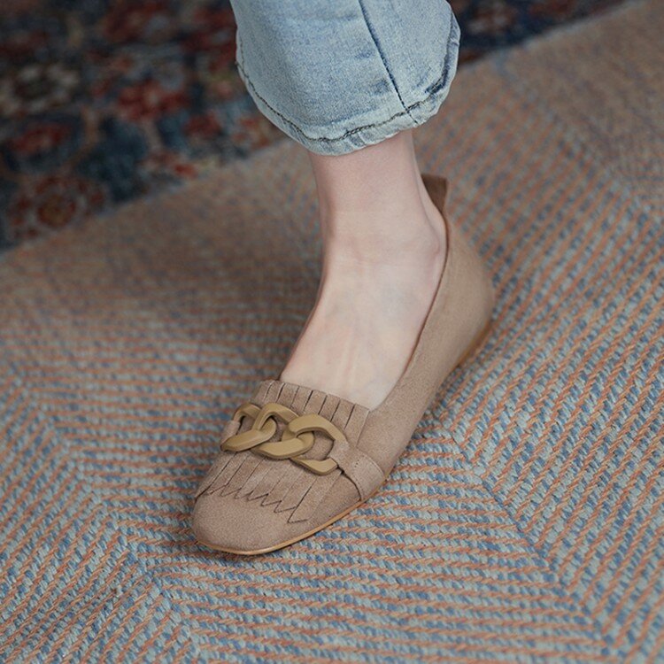 Sheepskin Tassel Fringe Loafers Women Driving Boats Flat heel Lady Wedding Dress Shoes Fashion Oxfords
Sheepskin Tassel Fringe Loafers Women Driving Boats Flat heel Lady Wedding Dress Shoes Fashion Oxfords