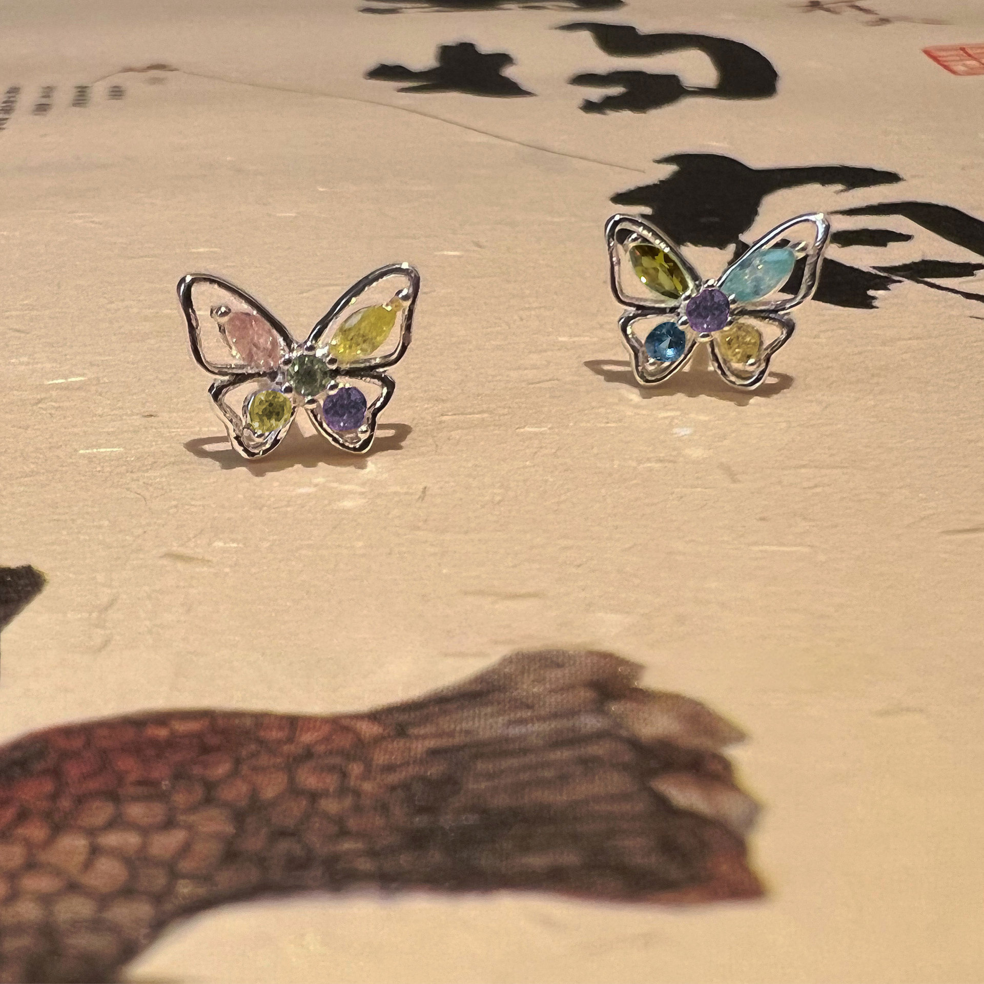 Summer Butterfly Earrings Trendy Fairy Cool Wind Small Delicate Temperament Sweet Blue Pink
Summer Butterfly Earrings Trendy Fairy Cool Wind Small Delicate Temperament Sweet Blue Pink