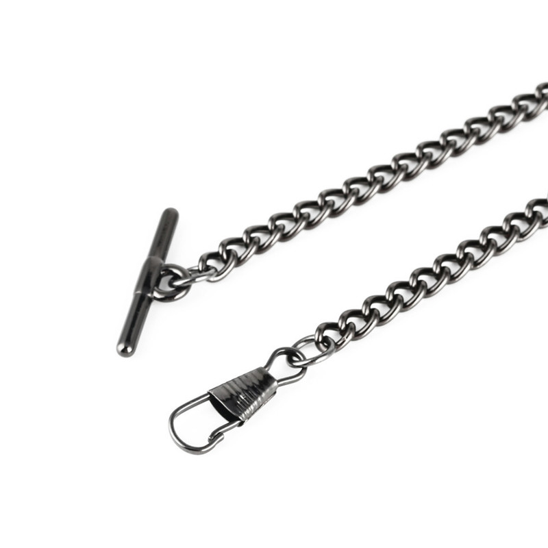 Gold Black T Bar Pocket Chains 220617