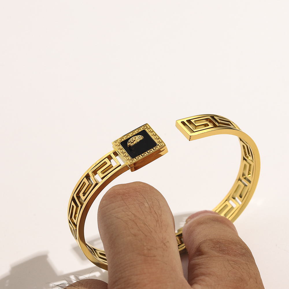 New Style Bracelets Women Bangle Luxury Designer Jewelry 18K Gold Plated Stainless steel Wedding Lovers Gift Bangles Accessories Wholesale ZG1100
New Style Bracelets Women Bangle Luxury Designer Jewelry 18K Gold Plated Stainless steel Wedding Lovers Gift Bangles Accessories Wholesale ZG1100