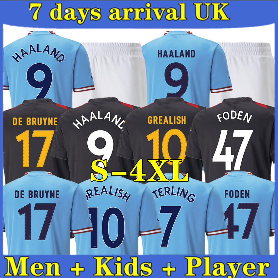 22 23 S-4XL HAALAND SOCCER JERSEYS player version STERLING GREALISHMANS MANS CITIES MAHREZ fans DE BRUYNE FODEN football tops shirt kids kit sets uniform Boys youth, 22/23 home
22 23 S-4XL HAALAND SOCCER JERSEYS player version STERLING GREALISHMANS MANS CITIES MAHREZ fans DE BRUYNE FODEN football tops shirt kids kit sets uniform Boys youth, 22/23 home