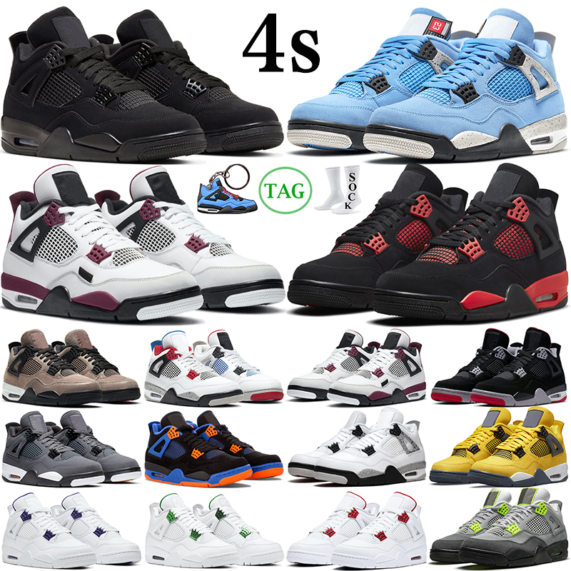 4s basketball shoes mens womens 4 University Blue Black Cat Sail Red Thunder Wild Things What the Royalty Fire Red men women outdoor trainers sneakers cheaper, 4s metallic pack - red
4s basketball shoes mens womens 4 University Blue Black Cat Sail Red Thunder Wild Things What the Royalty Fire Red men women outdoor trainers sneakers cheaper, 4s metallic pack - red