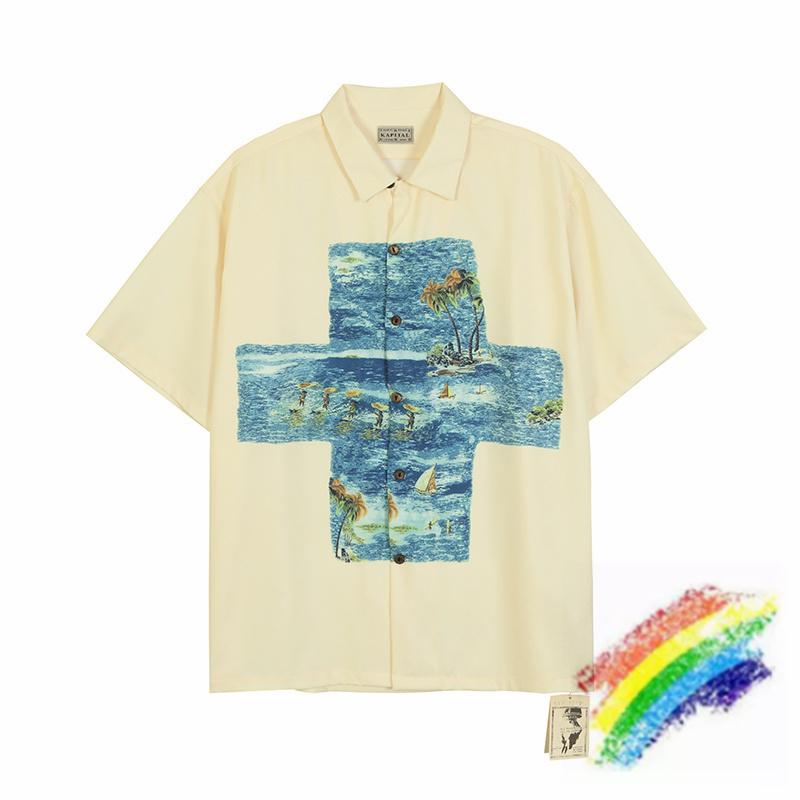 Men' Casual Shirts Oversized KAPITAL Shirt Men Women 1:1 High Quality Hawaiian Surf Cross Print Top Tees
Men' Casual Shirts Oversized KAPITAL Shirt Men Women 1:1 High Quality Hawaiian Surf Cross Print Top Tees